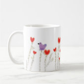"Heart Blume" Kaffeezubereitung Tasse (Links)