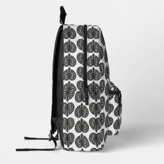 Heart Bones Bedruckter Rucksack (Links)