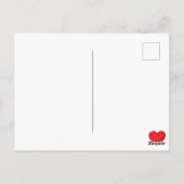 Heart Books Postkarte (Rückseite)