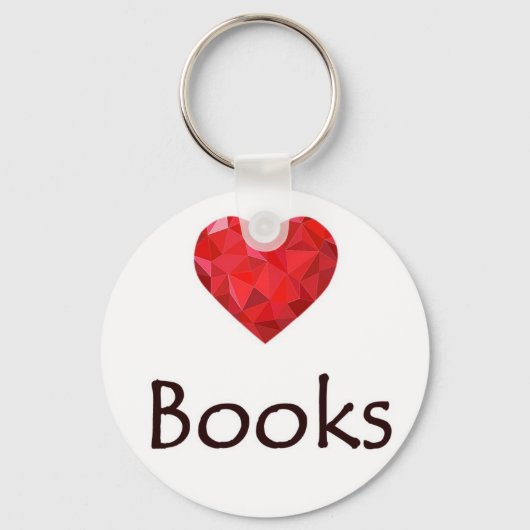 Heart Books Schlüsselanhänger (Vorderseite)