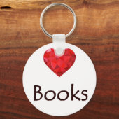 Heart Books Schlüsselanhänger (Vorderseite)