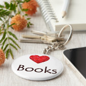 Heart Books Schlüsselanhänger (Seite)