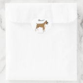 Heart Boxer Stickers (Tasche)