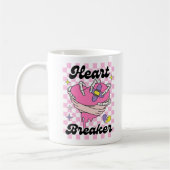 Heart Breaker Valentinstag Kaffeetasse (Links)