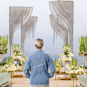 Heart Bridesmaid Wedding Bridal Junggeselinnen-Abs Jeansjacke