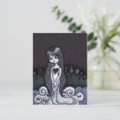 Heart Broken Ghost Postkarte (Stehend Vorderseite)
