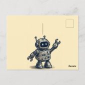 Heart Buddy Postcard Postkarte (Rückseite)