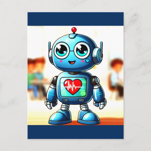 Heart Buddy Postcard Postkarte (Vorderseite)