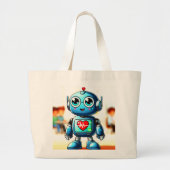 Heart Buddy Tote Bag Jumbo Stoffbeutel (Vorne)