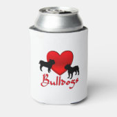Heart Bulldogs Dosenkühler (Kanne Rückseite)