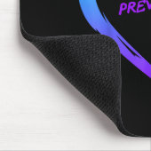 Heart Butterfly Suicide Prevention Awareness  Mousepad (Ecke)