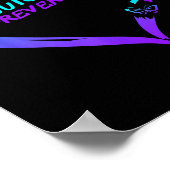 Heart Butterfly Suicide Prevention Awareness  Poster (Ecke)