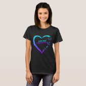 Heart Butterfly Suicide Prevention Awareness T-Shirt (Vorne ganz)