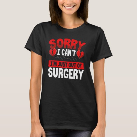 Heart Bypass Heart Transplant Survivor Open Heart  T-Shirt (Vorderseite)