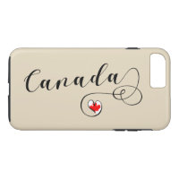 Heart Canada Handy Case, kanadische Flagge