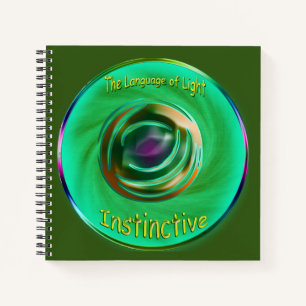 Heart Chakra - Instinktives Power-Notebook Notizblock