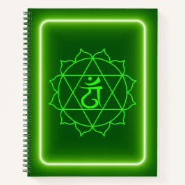 Heart Chakra Journal Notebook Notizblock