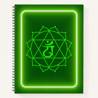 Heart Chakra Journal Notebook Notizblock