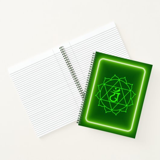 Heart Chakra Journal Notebook Notizblock (Innenseite)