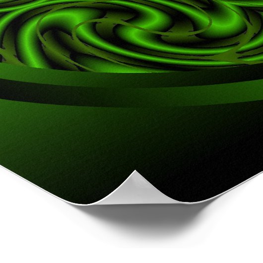 Heart Chakra Mandala Poster (Ecke)