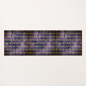 Heart Chakra Yoga Mat | Green Lotus for Healing Yogamatte (Rückseite (Horizontal))