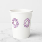 Heart Circles Pappbecher (Rückseite)