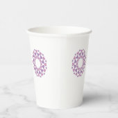 Heart Circles Pappbecher (Rechts)