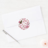 Heart Classic Round Stickers (Umschlag)