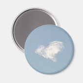 Heart Cloud Magnet (Vorderseite/Rückseite)