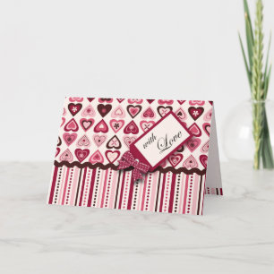 Heart Confections Card Feiertagskarte