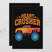 Heart Crusher Valentine Feiertagskarte (Vorne/Hinten)