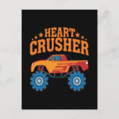 Heart Crusher Valentine Feiertagspostkarte (Vorderseite)