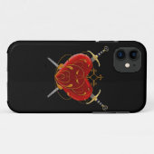 Heart & Daggers iPhone 5G Case (Rückseite (Horizontal))