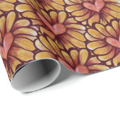 Heart Daisy Geschenkpapier (Rolleneckpunkt)