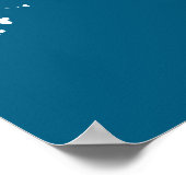 Heart Dandelion Flower Love Cute Valentines Day Wo Poster (Ecke)