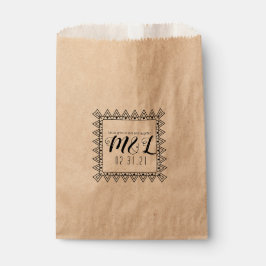 Heart Decorative Wedding Logo Seed Packs Hochzeit Geschenktütchen