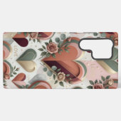 Heart Design Samsung Phone Case Galaxy Hülle (Rückseite (Horizontal))