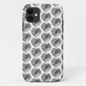 Heart Diamond Case-Mate iPhone Hülle (Rückseite)
