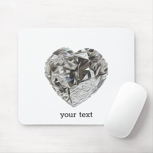 Heart Diamond Mousepad (Mit Mouse)