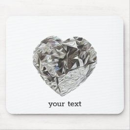 Heart Diamond Mousepad