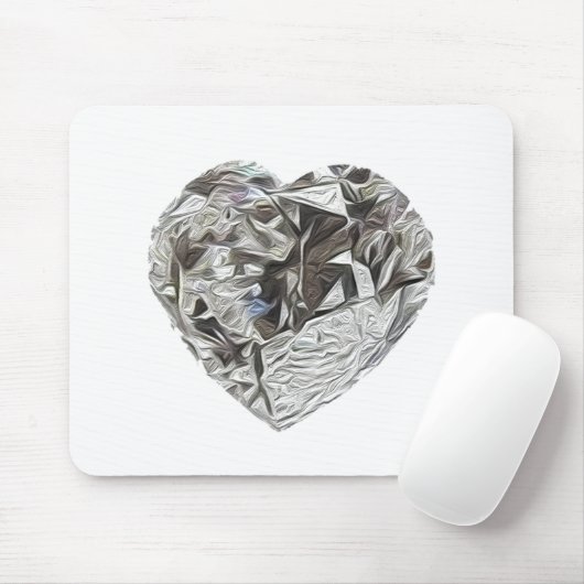 Heart Diamond Mousepad (Mit Mouse)