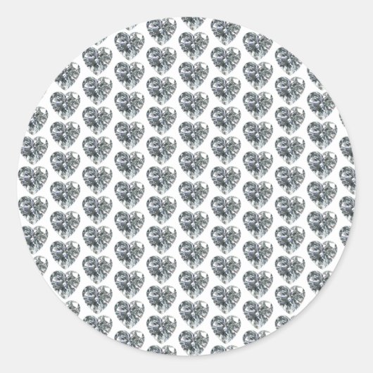 Heart Diamond Sticker (Vorderseite)