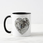 Heart Diamond Tasse (Links)