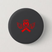 Heart Disease Awareness  Button (Vorderseite)