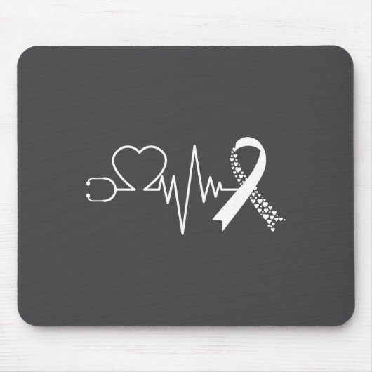 Heart Disease Awareness Go Red In February Health Mousepad (Vorne)