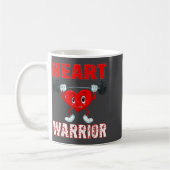 Heart Disease Awareness Heart Warrior Wear Red Hea Kaffeetasse (Links)