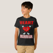Heart Disease Awareness Heart Warrior Wear Red Hea T-Shirt (Vorne ganz)