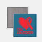 Heart Disease Awareness Magnet (Vorderseite/Rückseite)