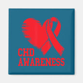 Heart Disease Awareness Magnet (Vorne)