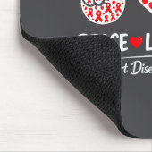 Heart Disease Awareness  Mousepad (Ecke)